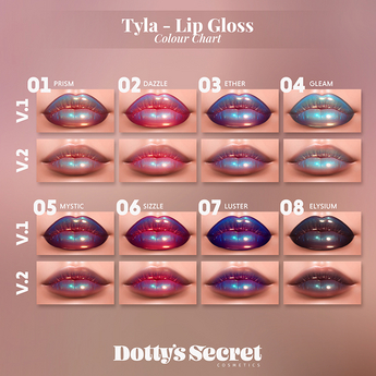 Second Life Marketplace - Dotty's Secret - Tyla - Lip Gloss [EVOX]